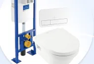 Villeroy & Boch 568CDR01 – готовый комплект для оборудования ванной комнаты