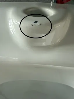 Villeroy & Boch Architectura Писсуар, подвод воды сверху, 355 x 385 mm, Альпийский белый 55730001 Уценка