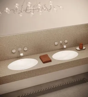 Villeroy & Boch Evana Раковина для установки под столешницу, внутренний размер 615 x 415 x 165 mm, Альпийский белый, с переливом 61440001