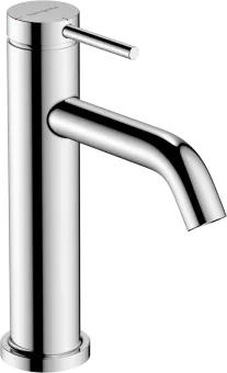Hansgrohe, Tecturis S, Смеситель для раковины 110, однорычажный, CoolStart, со сливным гарнитуром, хром 73318000
