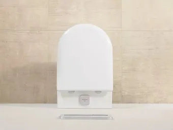 Villeroy & Boch Subway 2.0 Унитаз с открытым смывным краем, настенный, с DirectFlush / ViFresh, Альпийский белый c покрытием С+, с сиденьем 5614A1R1