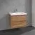 Villeroy & Boch Skyla КОМПЛЕКТ Тумба под раковину, 2 выдвижных ящика, 772 x 596 x 439 mm, Oak Kansas +Skyla Pаковина для установки на тумбу, 800 x 460 x 160 mm, с переливом, Альпийский белый C79600RH+5A518001 Villeroy & Boch Skyla КОМПЛЕКТ Тумба под раковину, 2 выдвижных ящика, 772 x 596 x 439 mm, Oak Kansas +Skyla Pаковина для установки на тумбу, 800 x 460 x 160 mm, с переливом, Альпийский белый C79600RH+5A518001