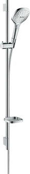 Hansgrohe Raindance Select E Душевой набор 120 3jet со штангой 90 см и мыльницей, хром 26621000