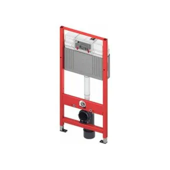 TECE КК440200 TECEbase BASE 2.0 Комплект инсталляции 4 в 1 с панелью смыва ТЕСЕambia, цвет белый, для установки подвесного унитаза