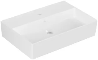 Villeroy & Boch  Memento 2.0 Pаковина, 600 x 420 x 135 mm, Альпийский белый CeramicPlus, без перелива 4A226LR1