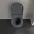 Villeroy & Boch Subway 2.0 Унитаз с открытым смывным краем, настенный, Graphite CeramicPlus, без сиденья 5614R0I4