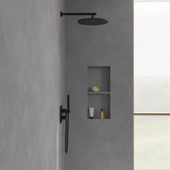 Villeroy & Boch Универсальные душевые устройства Ливневая насадка для душа черный TVC000003000K5