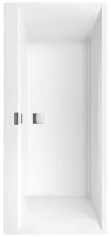 Villeroy & Boch Squaro Edge 12 Ванна Duo, 1800 x 800 mm, Альпийский белый UBQ180SQE2DV-01