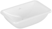 Villeroy & Boch Loop & Friends Раковина для установки под столешницу, 515 x 350 x 170 mm, Альпийский белый, с переливом, нешлифованный 4A560001