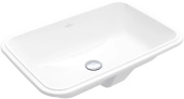 Villeroy & Boch Architectura Раковина для установки под столешницу, 620 x 420 x 180 mm, Альпийский белый, с переливом, нешлифованный 5A776001