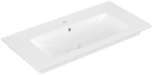 Villeroy & Boch Venticello Pаковина для установки на тумбу, 1000 x 500 x 170 mm, с переливом, Альпийский белый 4104AL01