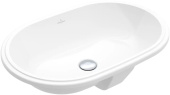 Villeroy & Boch Architectura Раковина для установки под столешницу, 630 x 430x 175 mm, Альпийский белый, с переливом, нешлифованный 5A766001