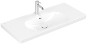 Villeroy & Boch Skyla Pаковина для установки на тумбу, 1000 x 470 x 165 mm, с переливом, Альпийский белый 5A51A501