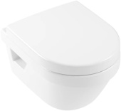 Villeroy & Boch Architectura Комбинированная упаковка, укороченная модель, настенный, с DirectFlush, Альпийский белый 4687HR01