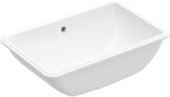 Villeroy & Boch Lunea Раковина для установки под столешницу, 545 x 340 x 158 mm, Альпийский белый, с переливом, нешлифованный 51225301