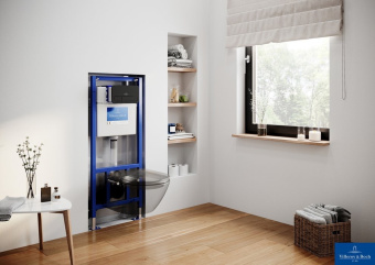 Villeroy & Boch Subway 2.0 Унитаз с открытым смывным краем, настенный, с DirectFlush, Pure Black CeramicPlus 5614R0R7