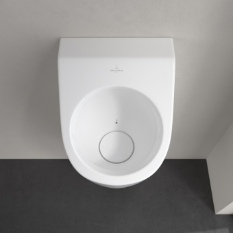 Villeroy & Boch Architectura Писсуар с меткой, Скрытый подвод воды, 325 x 355 mm, Альпийский белый 55860501