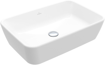 Villeroy & Boch Architectura Раковина для установки на столешницу, 600 x 405 x 155 mm, Альпийский белый, с переливом, нешлифованный 5A276001