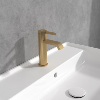 Villeroy & Boch Dawn Смеситель для раковины, золото сатинированное TVW10610315276