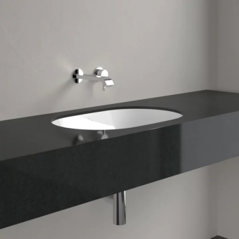 Villeroy & Boch Architectura Раковина для установки под столешницу, 630 x 430x 175 mm, Альпийский белый, с переливом, нешлифованный 5A766001