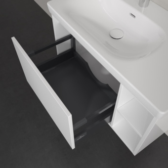 Villeroy & Boch Skyla Тумба под раковину, 2 выдвижных ящика, 772 x 436 x 439 mm,Brilliant White C78800VE