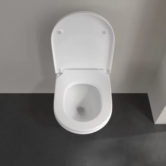 Villeroy & Boch Subway 3.0 Комбинированная упаковка, настенный, с TwistFlush, Альпийский белый 4670TS01