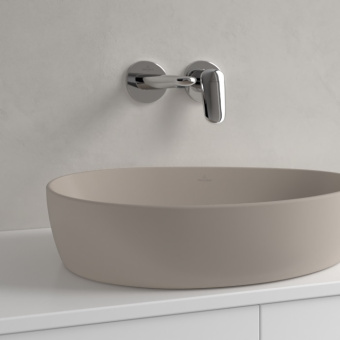 Villeroy & Boch Antao Раковина для установки на столешницу, 510 x 400 x 146 mm, Almond CeramicPlus, без перелива 4A7351AM