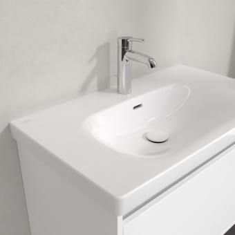 Villeroy & Boch Skyla Pаковина для установки на тумбу, 800 x 460 x 160 mm, с переливом, Альпийский белый 5A518001