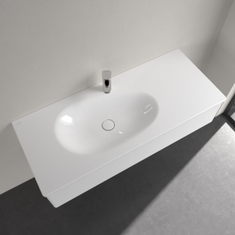 Villeroy & Boch Antao Pаковина для установки на тумбу, 1200 x 500 x 150 mm, без перелива, Альпийский белый CeramicPlus 4A77L2R1