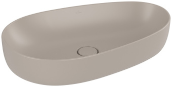 Villeroy & Boch Antao Раковина для установки на столешницу, 650 x 400 x 146 mm, Almond CeramicPlus, без перелива 4A7465AM