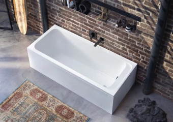 Villeroy & Boch Architectura Square Излив для ванны черный TVT125002000K5