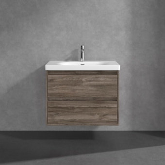 Villeroy & Boch Skyla Тумба под раковину, 2 выдвижных ящика, 772 x 596 x 439 mm, Stone Oak C79600RK