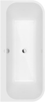 Villeroy & Boch Architectura ванна Duo, 1700 x 750 mm, Альпийский белый UBA170ARE9CS00V-01