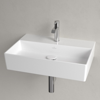 Villeroy & Boch  Memento 2.0 Pаковина, 600 x 420 x 135 mm, Альпийский белый CeramicPlus, без перелива 4A226LR1