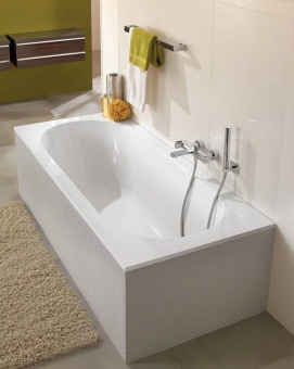Villeroy & Boch Oberon Ванна Solo, 1700 x 750 mm, Альпийский белый UBQ170OBE2V-01