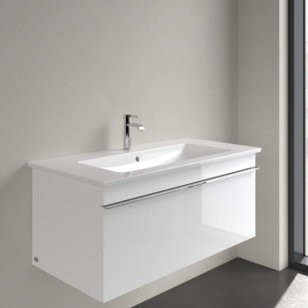 Villeroy & Boch Venticello Pаковина для установки на тумбу, 1000 x 500 x 170 mm, с переливом, Альпийский белый 4104AL01
