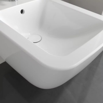 Villeroy & Boch Venticello Биде, настенный, 375 x 560 mm, Альпийский белый 44110001