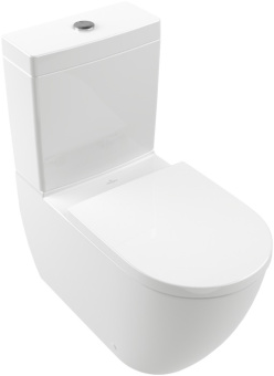 Villeroy & Boch Subway 3.0 Чаша напольного унитаза,с открытым смывным краем, с TwistFlush белый 4672T001