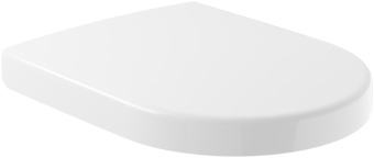 Villeroy & Boch Subway 2.0 Сиденье с крышкой для унитаза, с функцией автоматического опускания (SoftClosing), со снимаемым сиденьем (QuickRelease), Альпийский белый 9M68S101