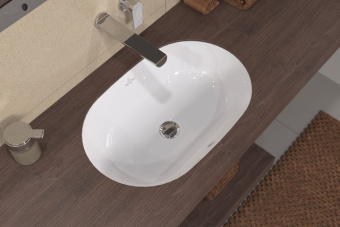 Villeroy & Boch Architectura Раковина для установки под столешницу, 630 x 430x 175 mm, Альпийский белый, с переливом, нешлифованный 5A766001