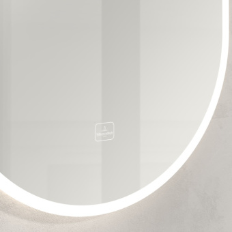 Villeroy & Boch More to See Lite+ Зеркало, с подсветкой, 500 x 900 x 23 A4855000