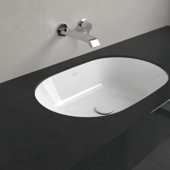 Villeroy & Boch Architectura Раковина для установки под столешницу, 630 x 430x 175 mm, Альпийский белый, с переливом, нешлифованный 5A766001