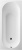 Villeroy & Boch Oberon Ванна Solo, 1700 x 750 mm, Альпийский белый UBQ170OBE2V-01
