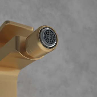 Villeroy & Boch Architectura Square Смеситель для биде однорычажный золото TVB12500100076
