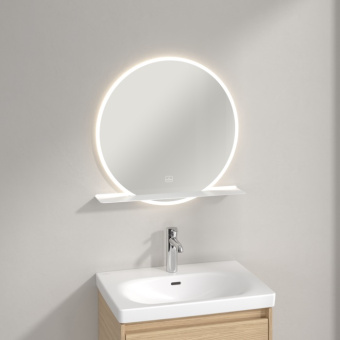 Villeroy & Boch More to See Lite+ Зеркало, с подсветкой, 650 x 650 x 23 mm A4626000