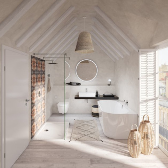 Villeroy & Boch  Memento 2.0 Pаковина, 600 x 420 x 135 mm, Альпийский белый CeramicPlus, без перелива 4A226LR1