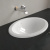 Villeroy & Boch Loop & Friends Встраиваемая раковина, 570 x 410 x 215 mm, Альпийский белый, с переливом, нешлифованный 4A620001