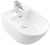 Villeroy & Boch Subway 3.0 Биде, настенный, 375 x 560 mm, Stone White CeramicPlus 447000RW