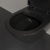 Villeroy & Boch Subway 2.0 Унитаз с открытым смывным краем, настенный, с DirectFlush, Pure Black CeramicPlus 5614R0R7