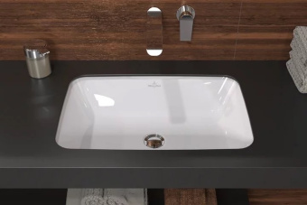 Villeroy & Boch Architectura Раковина для установки под столешницу, 620 x 420 x 180 mm, Альпийский белый, с переливом, нешлифованный 5A776001